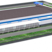 Проектирование складского комплекса Колпино